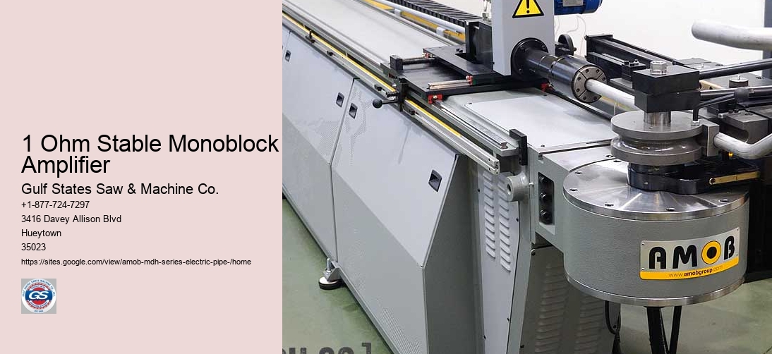 1 Ohm Stable Monoblock Amplifier