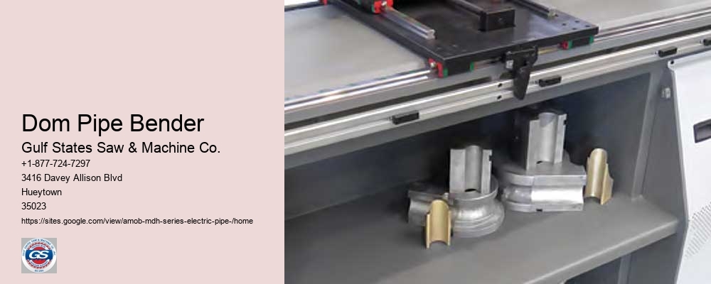 Amob Mdh Series Tube Benders Parts